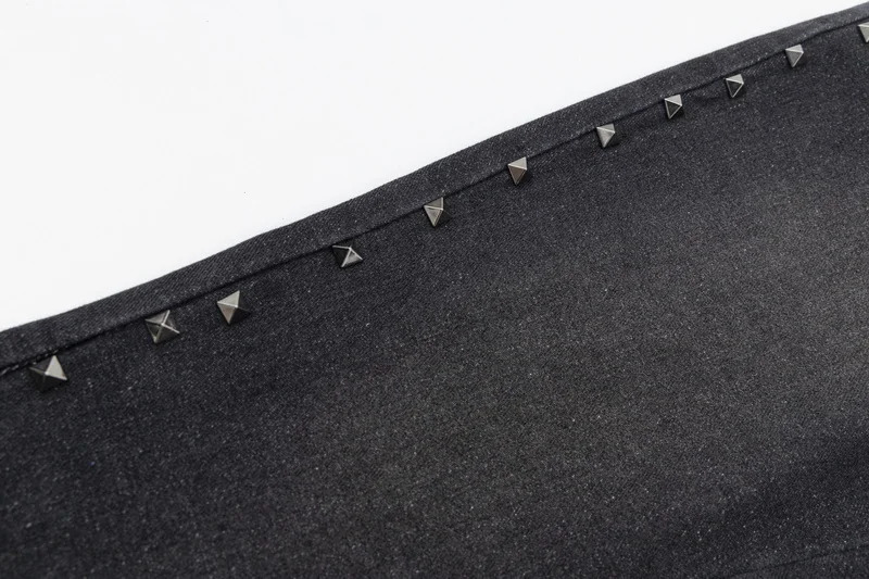 Y2k Side Rivet Patchwork Pantalones Hombre Baggy Jeans for Men and Women Washed Streetwear Casual Flare Denim Trousers Oversized 240429