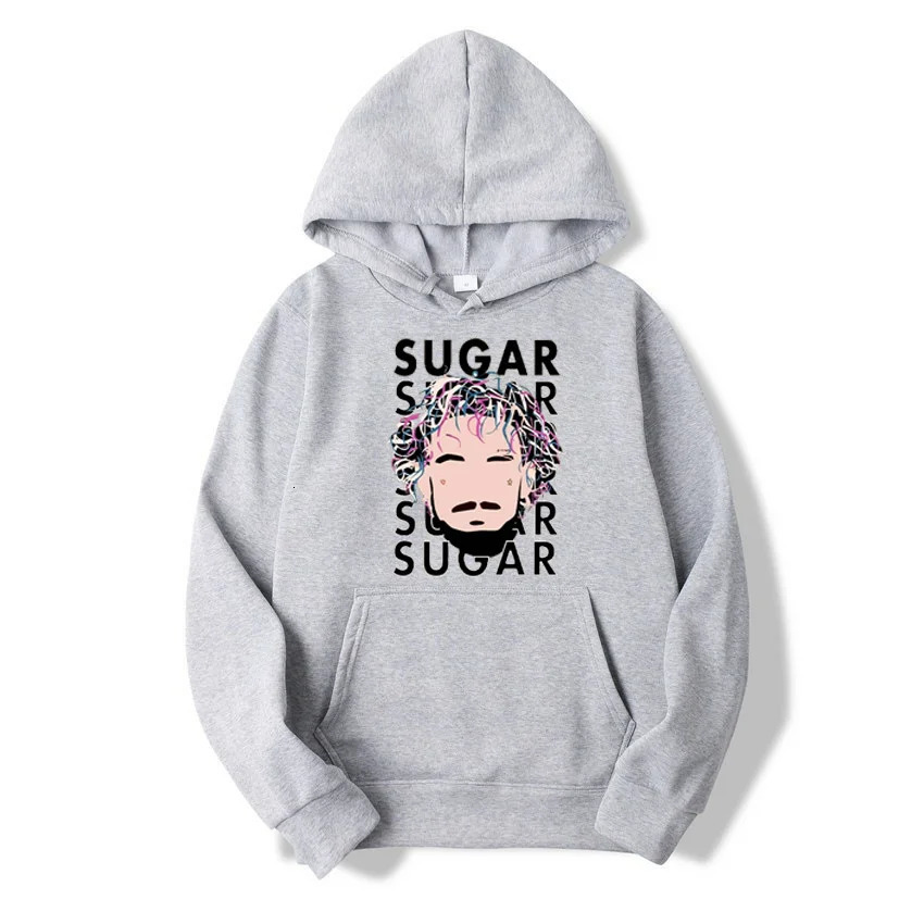 Cartoon Moving Couples Loose Course Sweatshirt and Velvet Large size hoodie 240430
