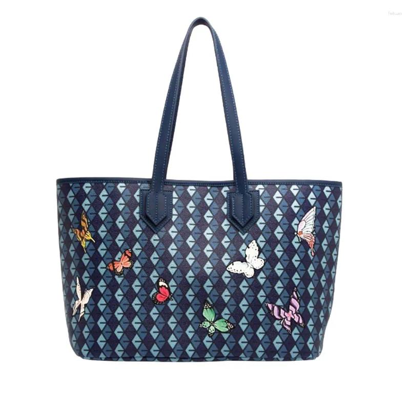 Evening Bags Fashion Butterflies Tote Canvas Women Handbags Shoulder Bag Shopper Large Hand Woman Sac De e Femme 8fa2
