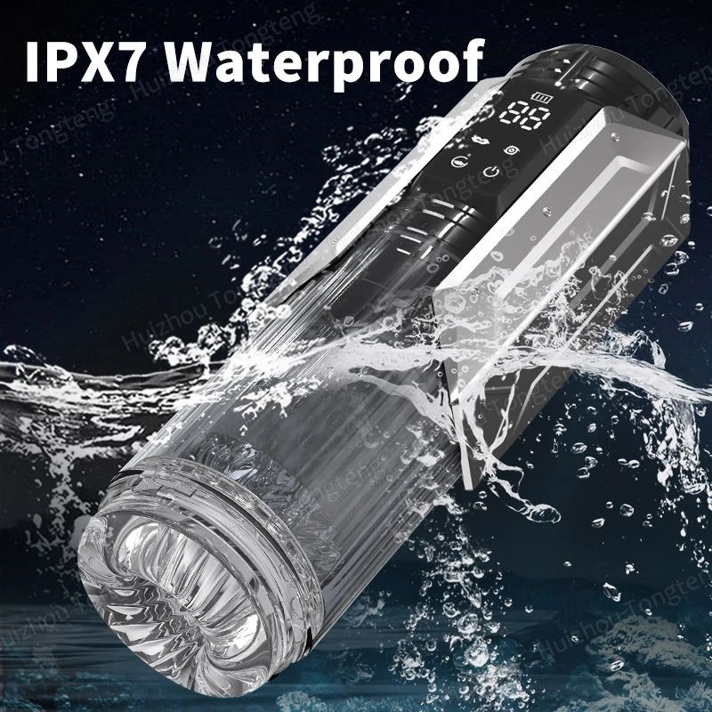 Automatic Thrusting Rotating Male Masturbator Licking Stroker Sucking Blowjob 100% Waterproof Pennis Pump Adult Sex Toys For Men 240423