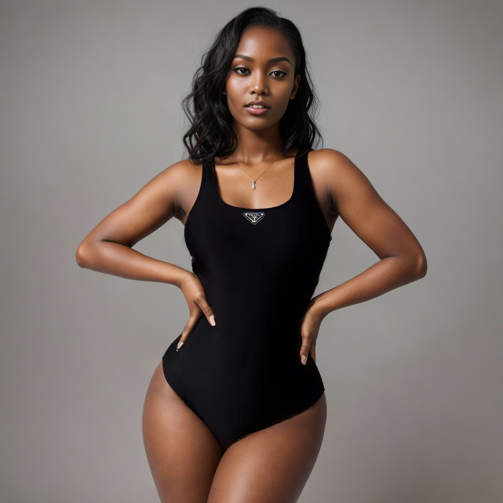 Woman Swimwear Bikini Designer Bikinis Swimming clothing Sexy One Piece Swimsuits Womens Beach Underwear Padded Black Bathing Suits