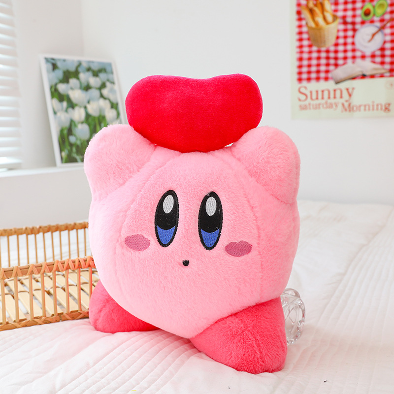 Wholesale cute love strawberry Kirby plush toy birthday gift claw game prizes