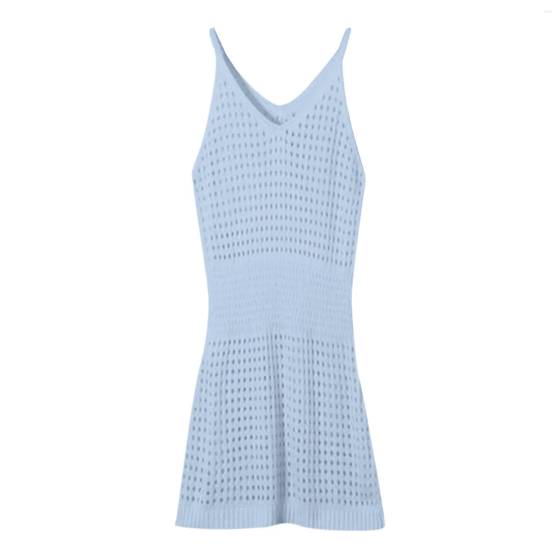 Summer Crochet Hollow Out Knit Beach Bathing Suit Swim Cover Ups Cruise Outfits Vacation Dresses For Up Women