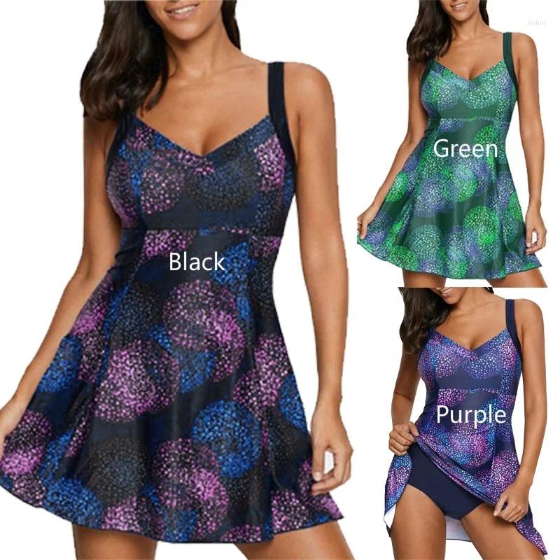Womens Swimwear Women Swimsuits Strap Padded Swimdress Two Piece Bikini For Female Beach Wear Bathing Suits