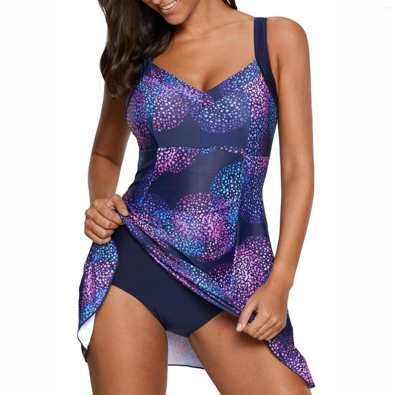 Womens Swimwear Women Swimsuits Strap Padded Swimdress Two Piece Bikini For Female Beach Wear Bathing Suits