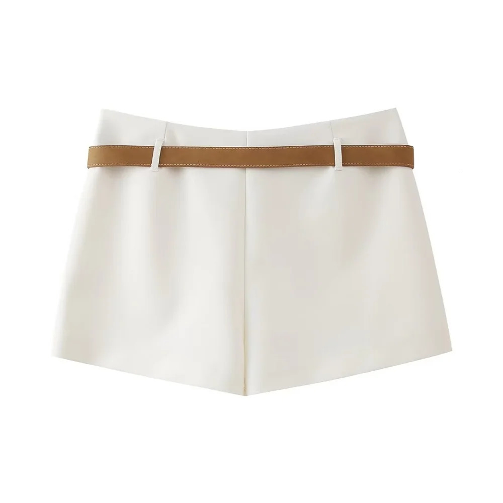 PB ZA Spring Womens Fashion and Elegance Versatile Short Suit CoatBelt Skirt Set 240423