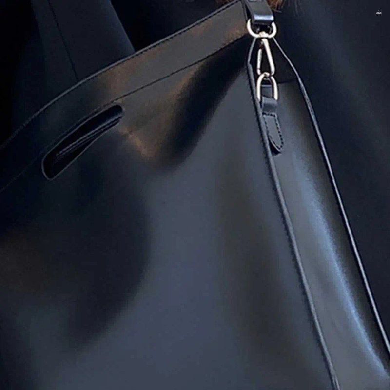 Shoulder Bags Women Commute Messenger Bag Large Capacity Business Tote PU Leather Minimalist Document Ladies Work