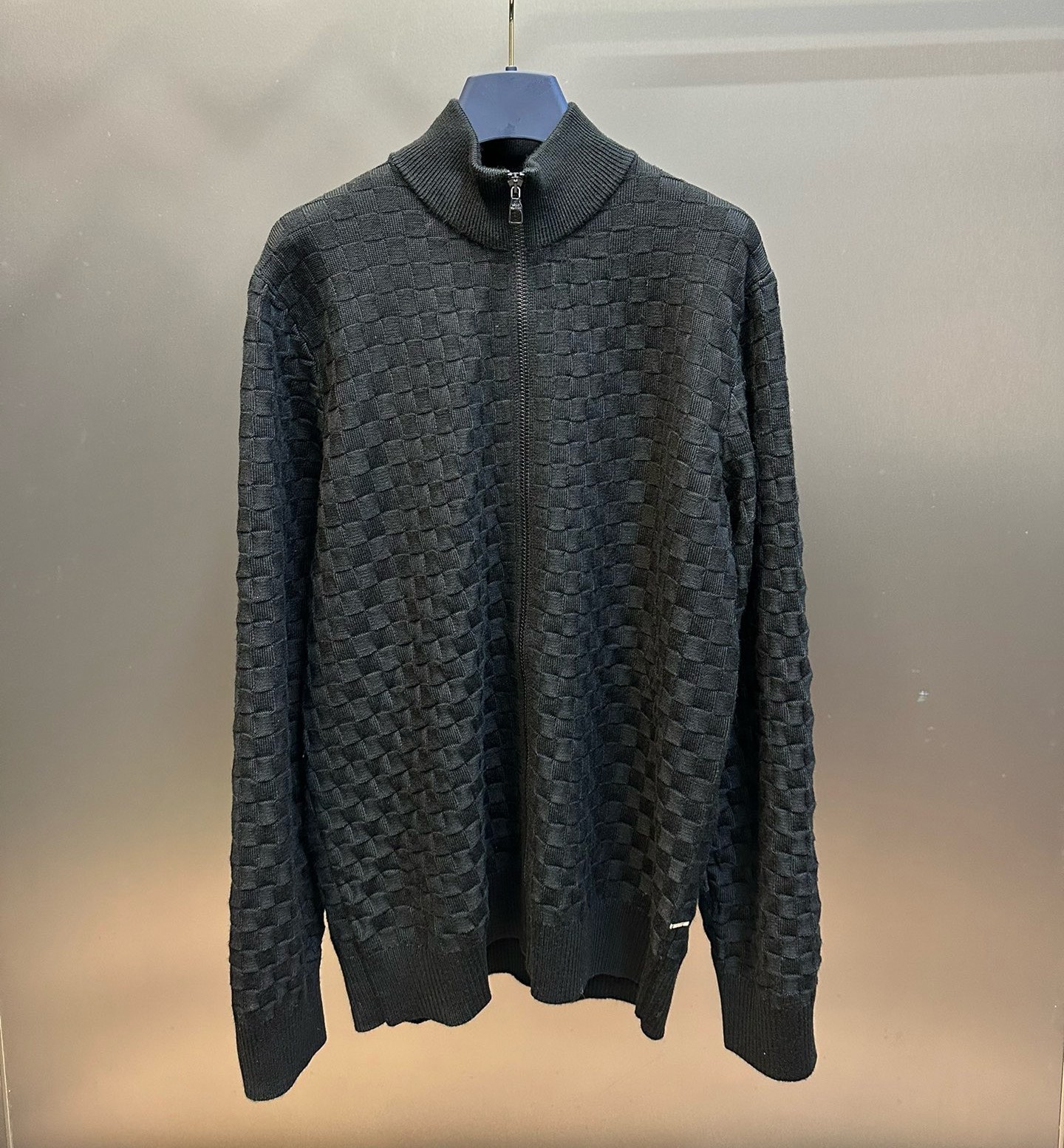 Men's Plus Size Sweaters in autumn / winter acquard knitting machine e Custom jnlarged detail crew neck cotton 754W42