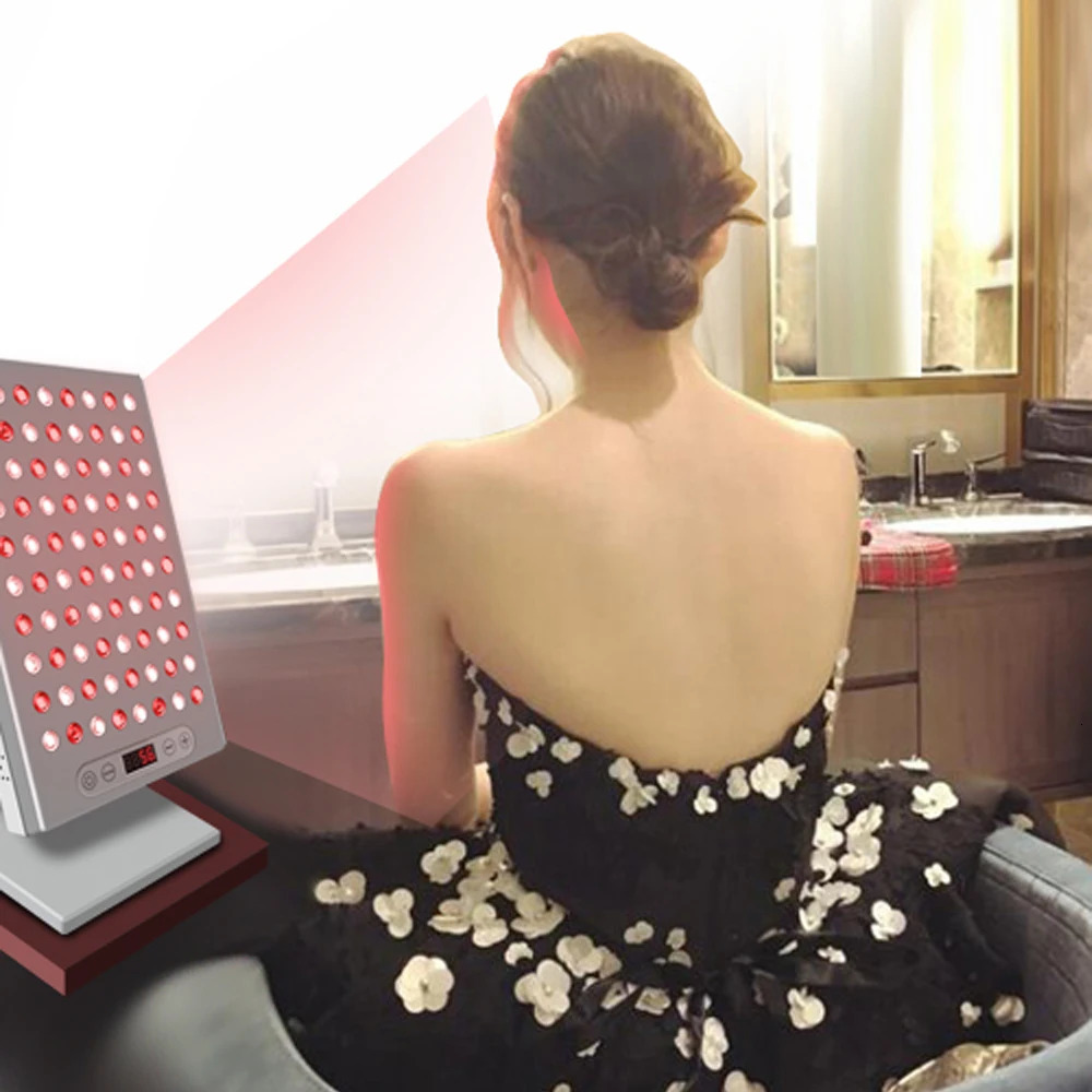660nm 850nm Near Infrared and Red Light Panel Home Use Device LED Lamp for AntiAging Pain Relief 240430