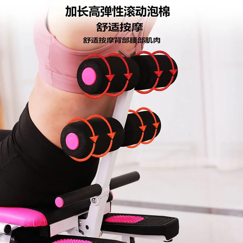 Hydraulic Step Machine Abdominal Mountaineering In Place Treadle Fitness Equipment Situps Home Lose Weight Stepper 240416w