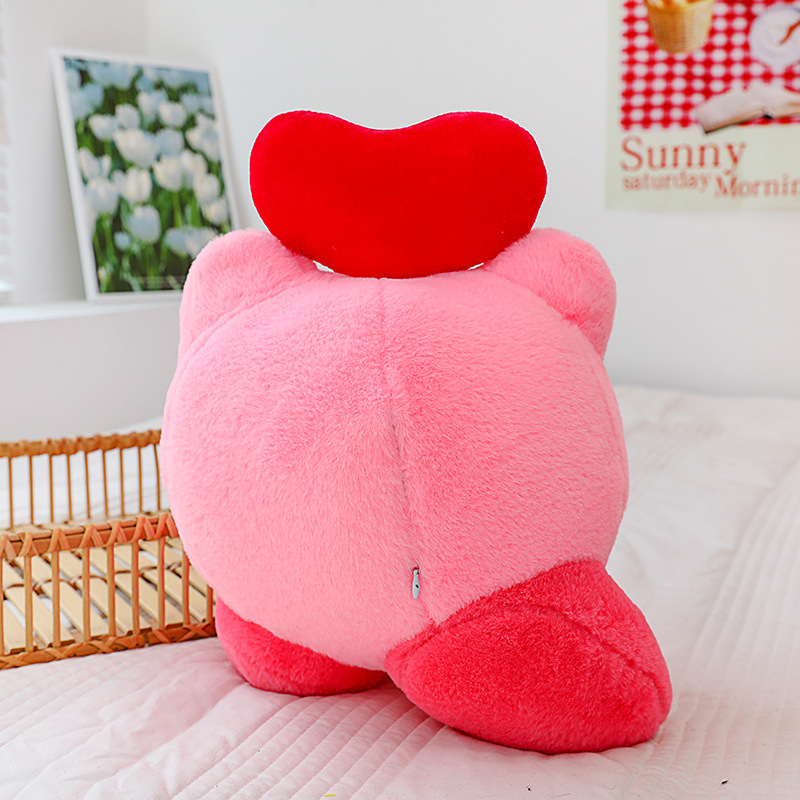 Wholesale cute love strawberry Kirby plush toy birthday gift claw game prizes