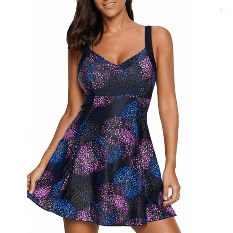 Womens Swimwear Women Swimsuits Strap Padded Swimdress Two Piece Bikini For Female Beach Wear Bathing Suits
