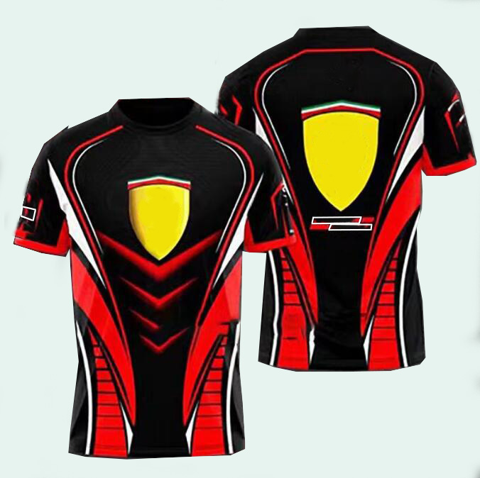 2025 New F1 Racing Polo Men's Short Sleeve T Shirt Same Customised