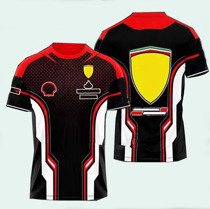 2025 New F1 Racing Polo Men's Short Sleeve T Shirt Same Customised