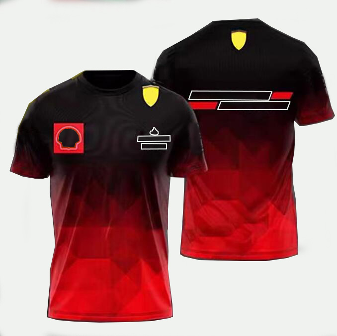 2025 New F1 Racing Polo Men's Short Sleeve T Shirt Same Customised