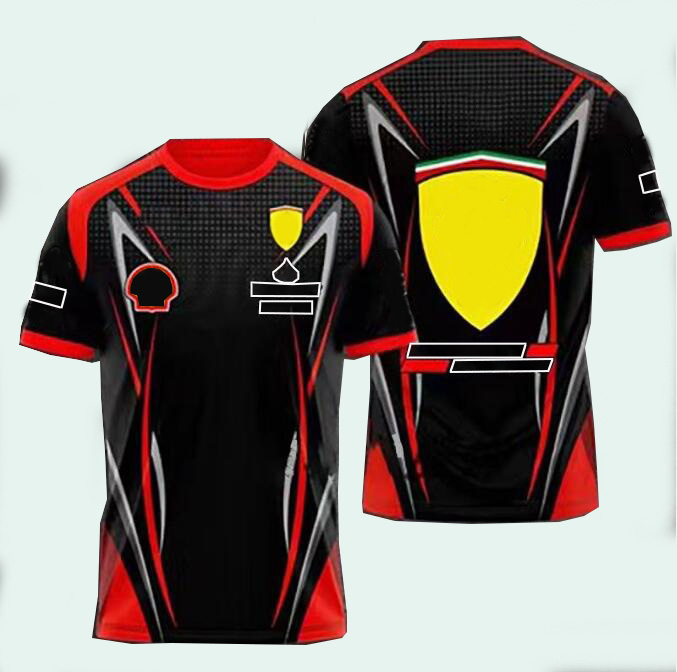 2025 New F1 Racing Polo Men's Short Sleeve T Shirt Same Customised