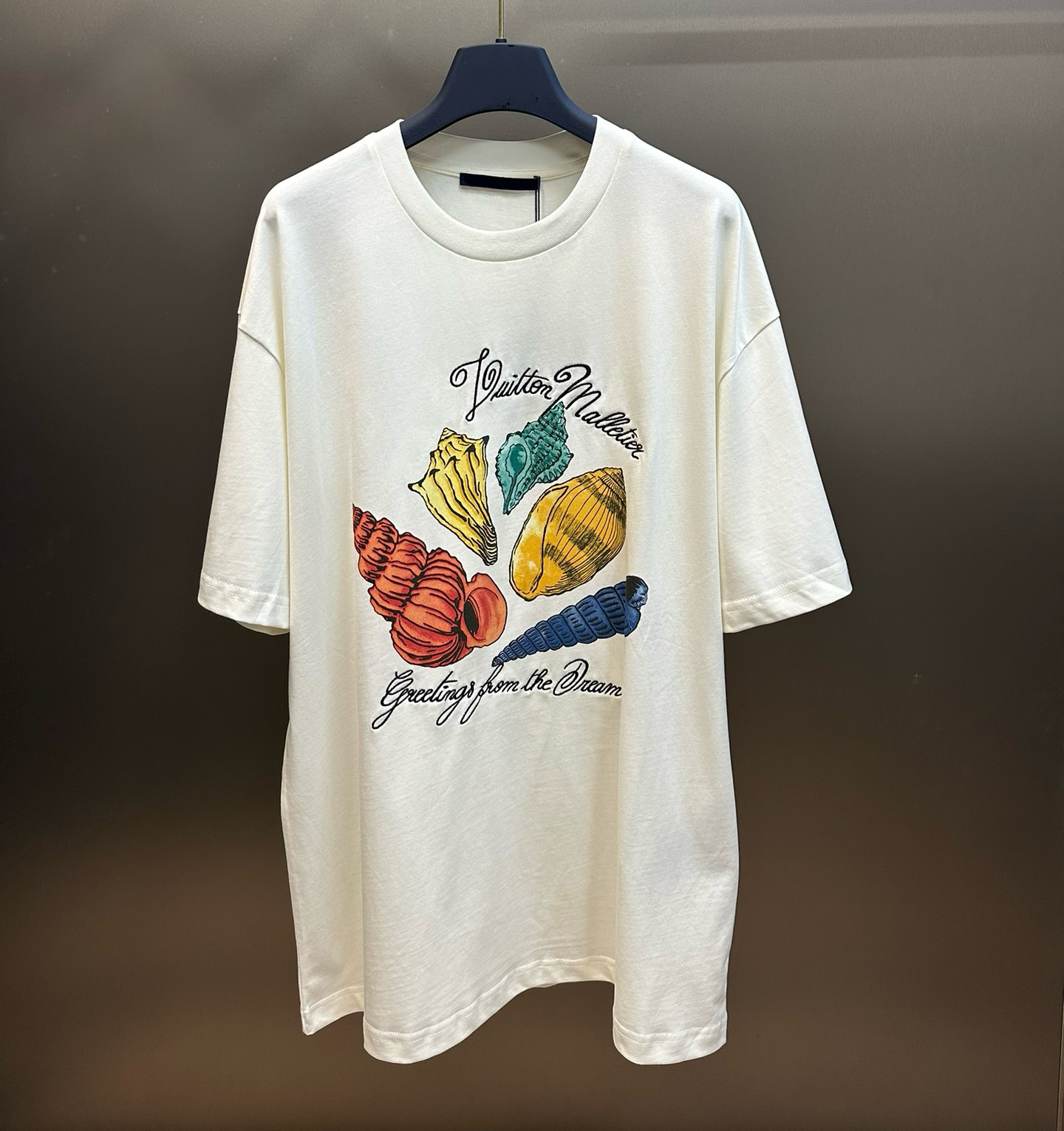 Men's Plus Tees & Polos Round neck embroidered and printed polar style summer wear with street pure cotton 5W605