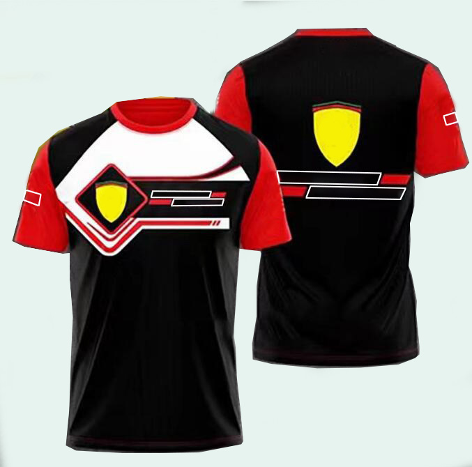 2025 New F1 Racing Polo Men's Short Sleeve T Shirt Same Customised