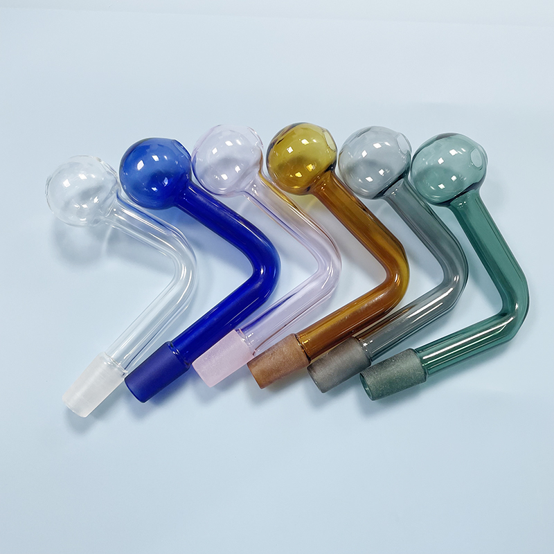 Tariff Free - SmokPro 14mm Male 90 Degree Glass Oil Burner Attachment