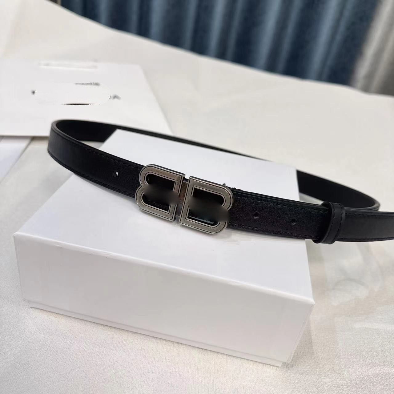 bb belt designer luxury brand belts for men women vintage design big letter casual business fashion gift smooth buckle al baleniaga balenciagalies balenciagac L1S0