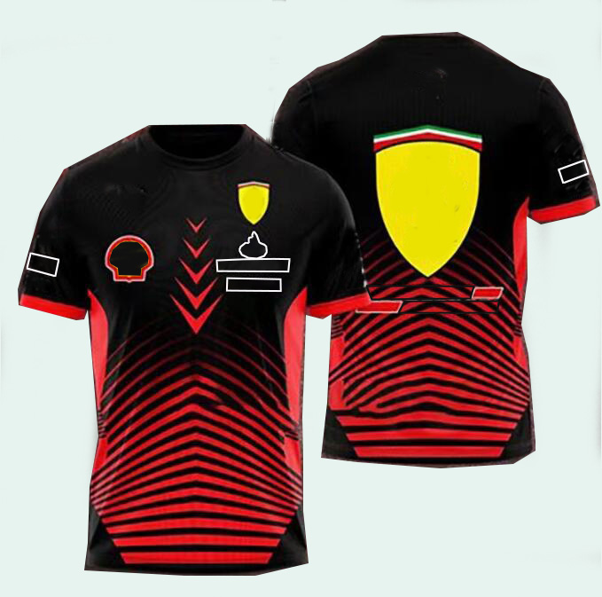 2025 New F1 Racing Polo Men's Short Sleeve T Shirt Same Customised