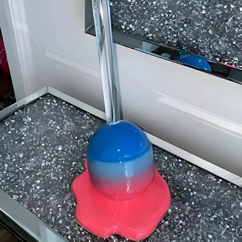Creative Melting Lollipop Sculpture Decoration Craft Lollipop Miniature Modern Home Accessory Home Desktop Decor Kid Gift 240429