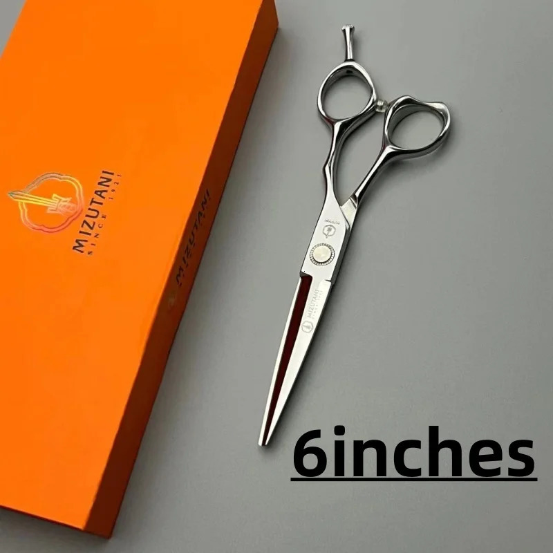 Mizutani Hairdressing Scissors Thinning Shears professional Barber Tools 5.5- 6-7 inch 440C VG10 240430