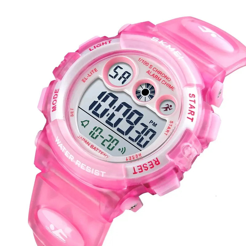 Sell Boys Girls Multi-function Digital LED Watch Waterproof Alarm Date Sports Children Electronic Wrist Watches 240428