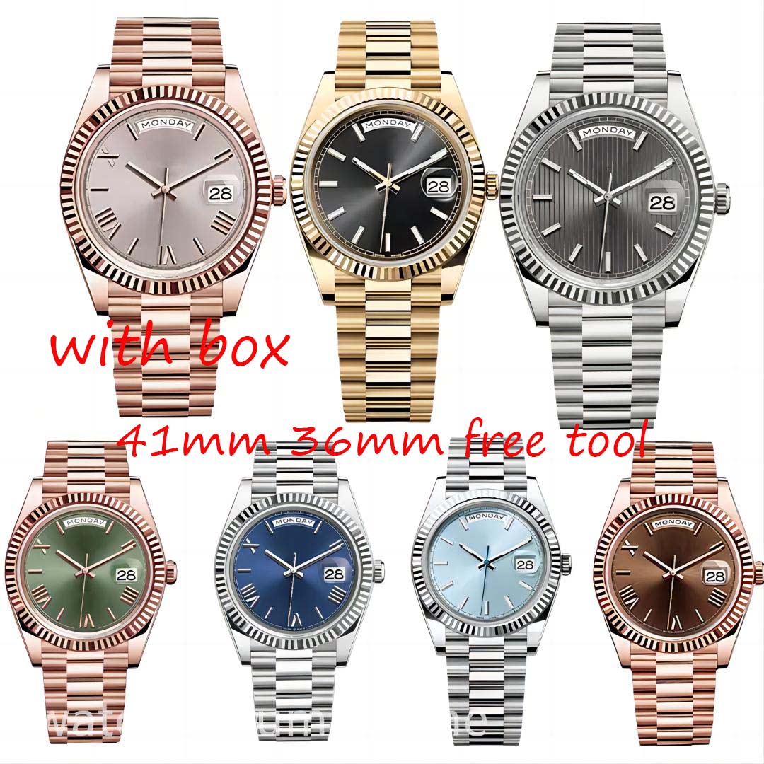 41mm 36mm Watch Designer Watch Men's and Women's Fully Automatic Mechanical Movement Stainless Steel Sapphire Glass 36mm/41mm Luxury Watch