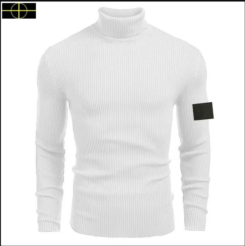 stone jacket island plus size coat Men's turtleneck sweater thickened cp sweater warm coat women's long sleeved sweater western-style temperament base coat h56