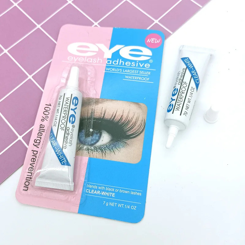 Wholesale Waterproof Eyelash Glue Makeup Tools Strong Professional False EyeLash Glue Adhesive 7g-10/30/50/100 pcs 240426