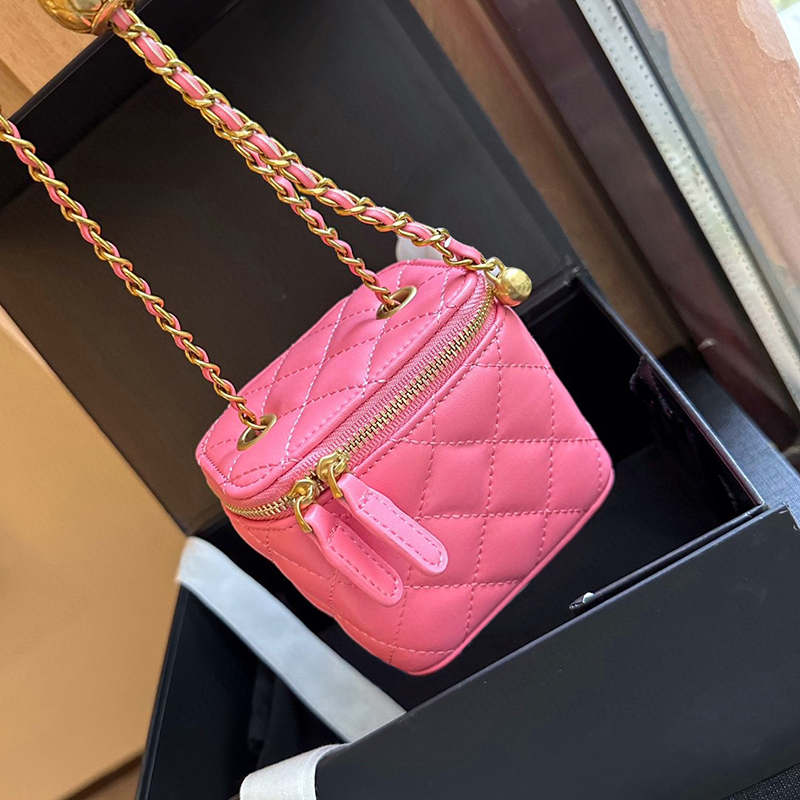 Fashion Designer Bag diamond lattice ladies bag lozenge handbag famous smaller crossbody purse mini makeup women shoulder Bags sac luxe sheepskin