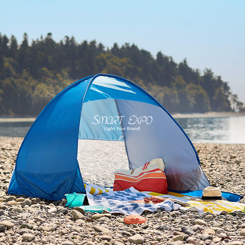 Pop Up Beach Shade with UV Protection, Portable Instant Sun Shelter OS01