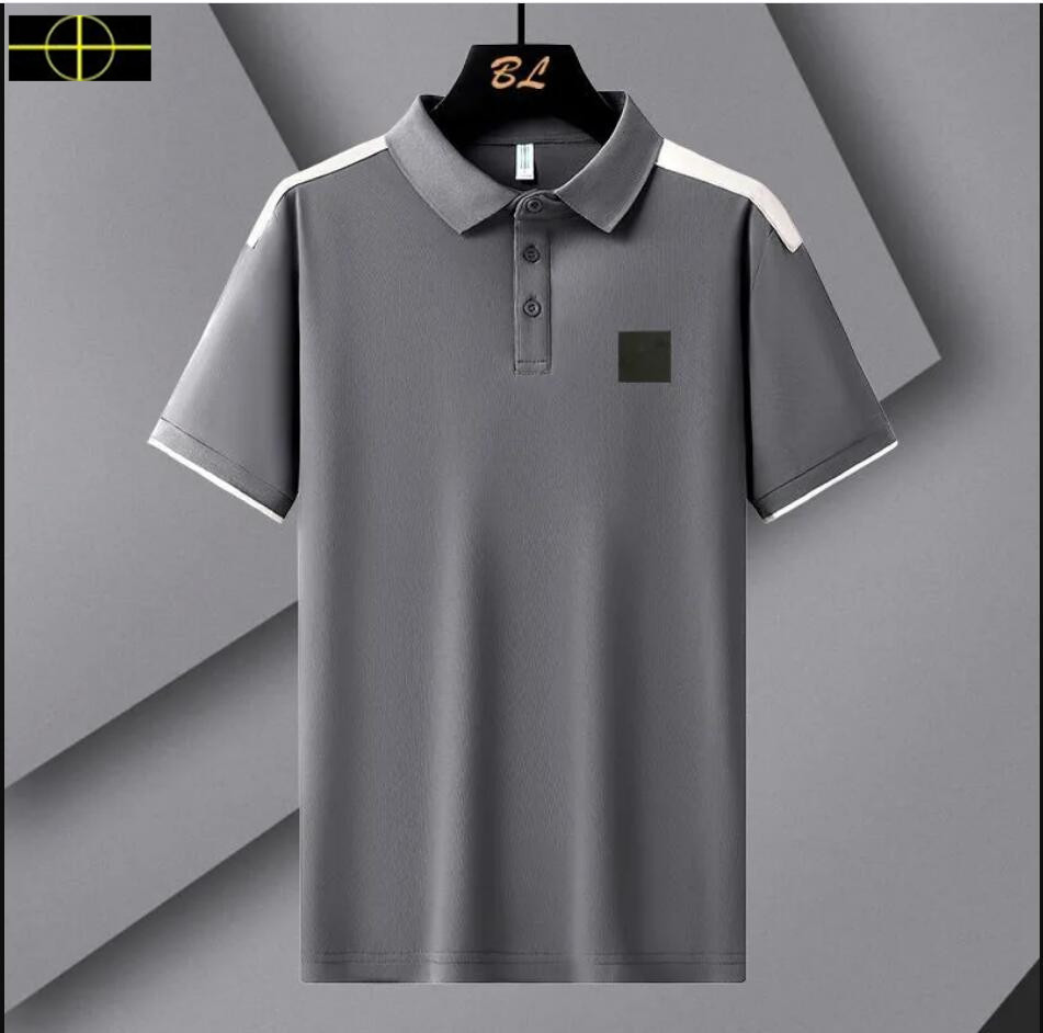stone jacket island Men's Designer Clothing Men's Tees Polos Shirts Fashion Brand Summer Business Casual Sports T-Shirts Short Sleeves Sportswear poloshirt 02