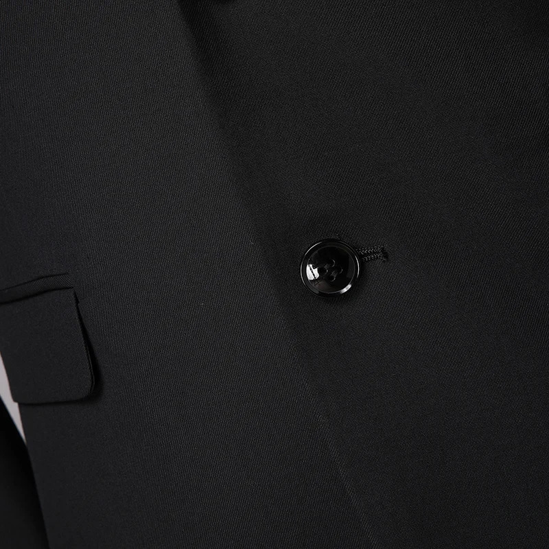 Boutique Blazer Trousers Mens British Style Elegant Fashion Highend Simple Casual Gentleman Man Suit Twopiece 240430