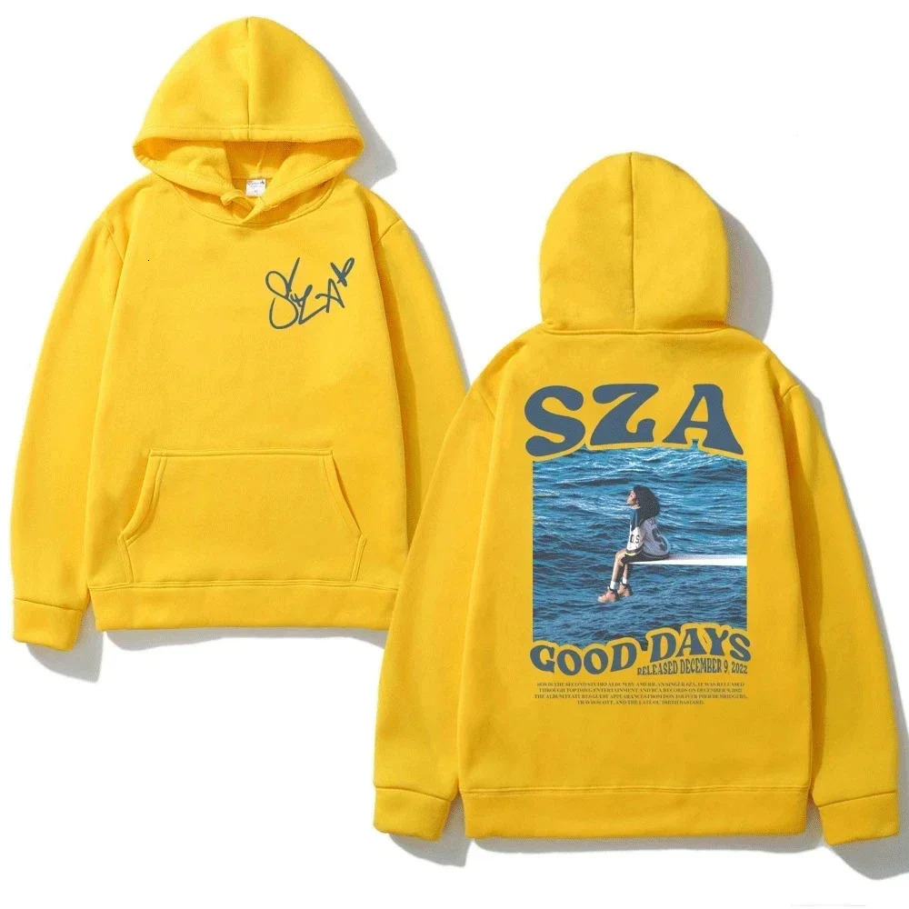 SZA Music Album SOS Hoodie Spring Autumn Men Women Hoodies Casual Sweatshirt Hip Hop Streetwear Vintage Oversized Unisex 240430