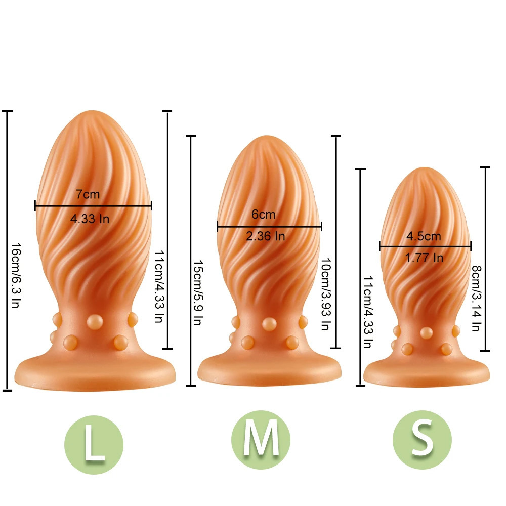 Huge Anal Dildo Silicone Big Butt Plug Anus Expansion Prostate Massager G Spot Vagina Stimulator Adult Sex Toy For Woman Men Gay 240425