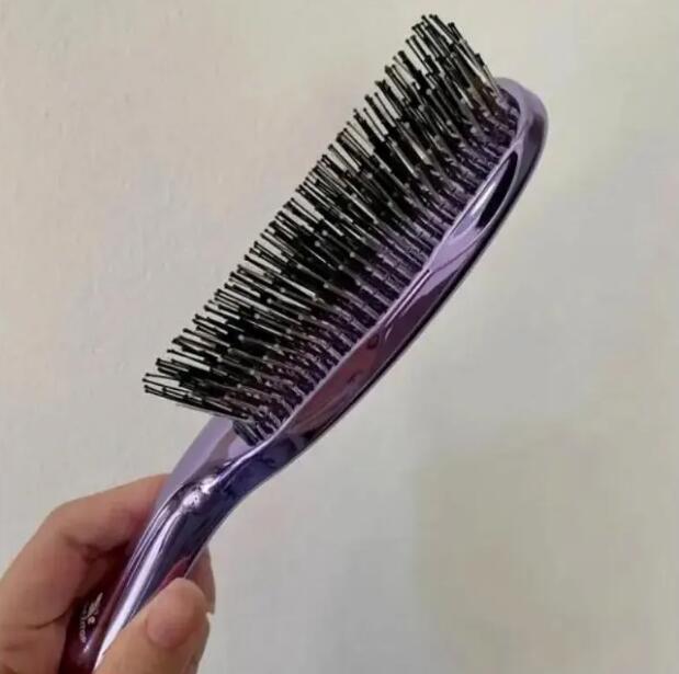 Japanese brand head clean massager plastic brush Paddle Brush hair comb comfortable scalp