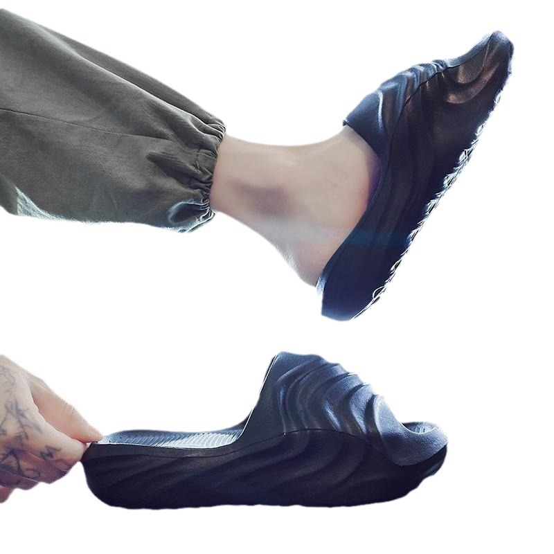 men for and word One women summer external wear couple slippers outdoor anti slip personalized casual beach sandals thick soles Lhshoe wo sals