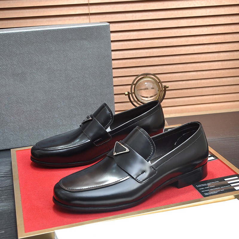 designer loafers mens shoes mens loafers dress shoes chaussure comfort monolith leather men loafer casual luxury shoes black brown classic loafers shoes with box