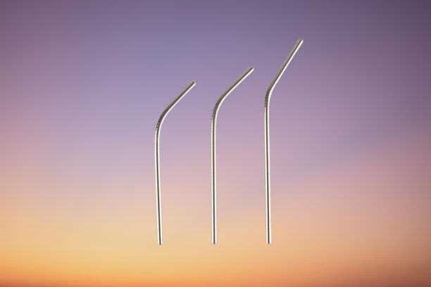 Mini Short Stainless Steel Straws Reusable Drinking Straw Bent Straight Metal Straw 146160180mm ZC02657052863