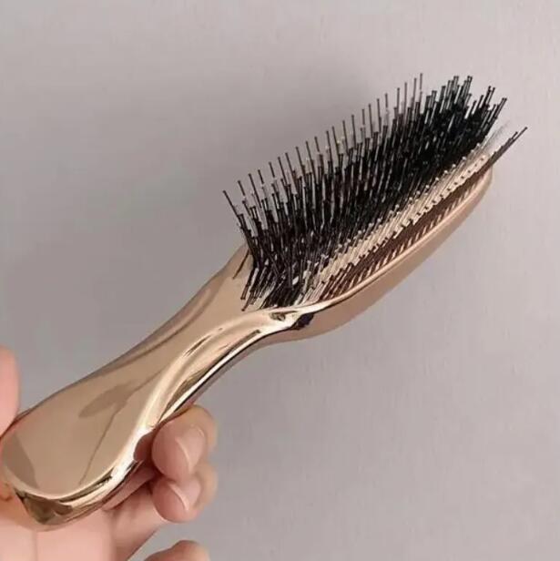 Japanese brand head clean massager plastic brush Paddle Brush hair comb comfortable scalp