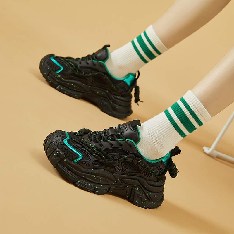 Versatile 2024 Leather Spring Casual Sports Running Mountaineering with Durable and Dirt Resistant Features New Shoes Lhshoe