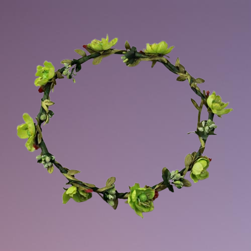 Beach Summer Flower Wreath Garland Crown Festival Wedding Bridal Bridesmaid Floral Headband BOHO Headdress Headpiece Hair Accessor