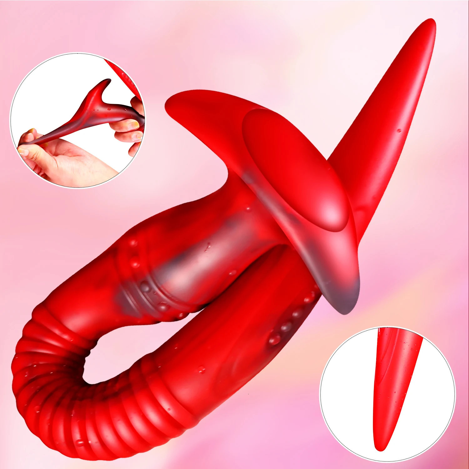 Super Anal Plug 22 inch Butt Plug Tail Adult Sex Toys For Women Men Gay Prostate Massage Anal Dilation Soft Silicone Buttplug 240425