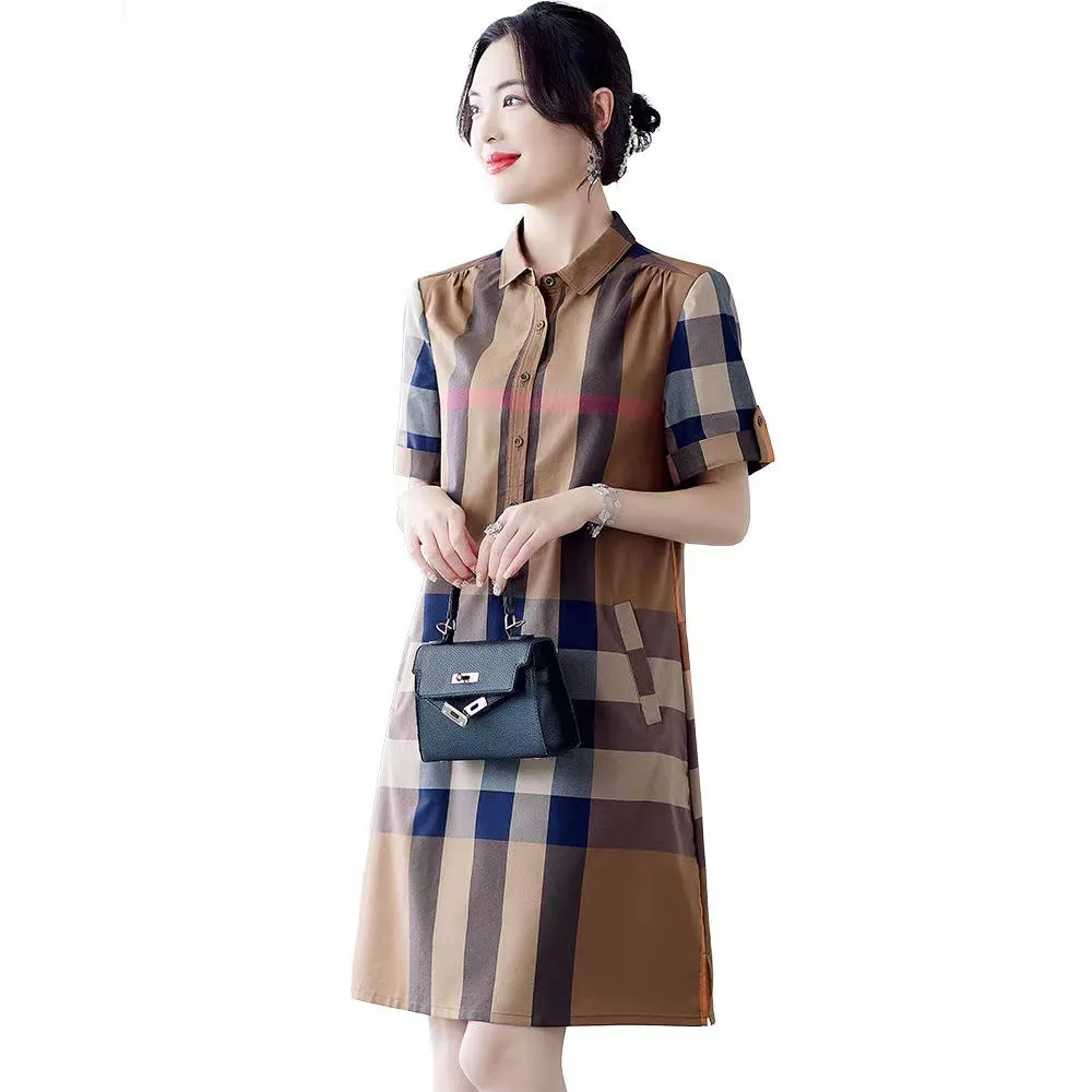 Luxury brand designer dress Fashion letter print Dress Slim quick dry mini skirt American Womens clothing Women Casual S-XXL X2412231