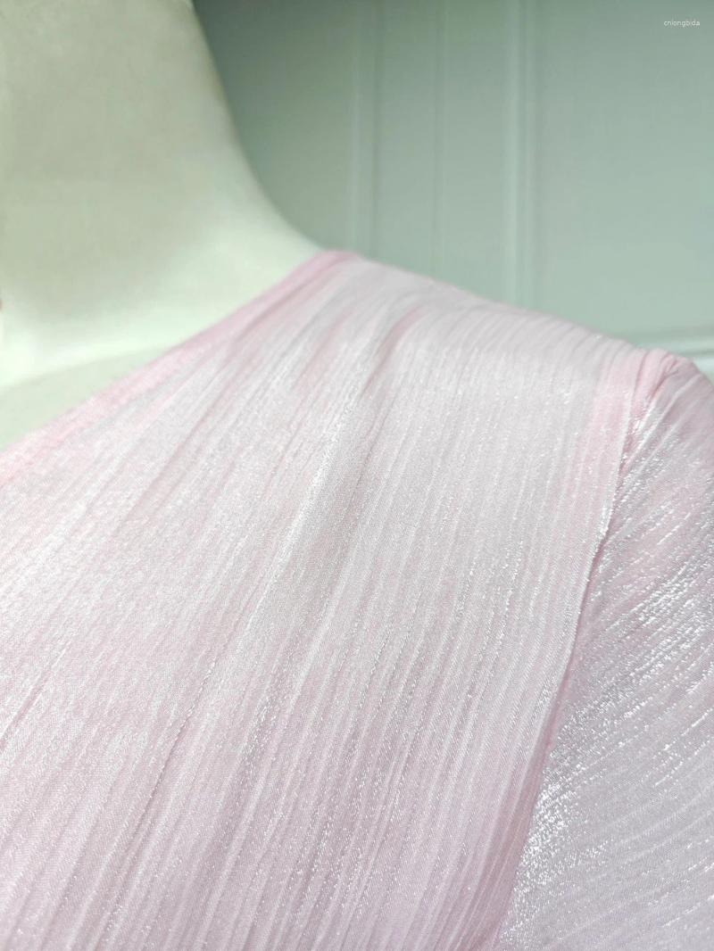 Ethnic Clothing Green Apricot Pink Open Shiny Abaya Muslim Woman Dubai Summer Kaftan Vacation Outfits Long Sleeve Dress Mesh