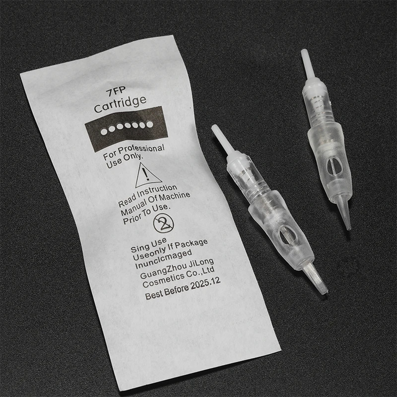 Disposable Tattoo Cartridge Needles for Eyebrow Lips 1R 2R 3R 3F 5F Sterilized Microblading Permanent Makeup Needles Accessories 240424
