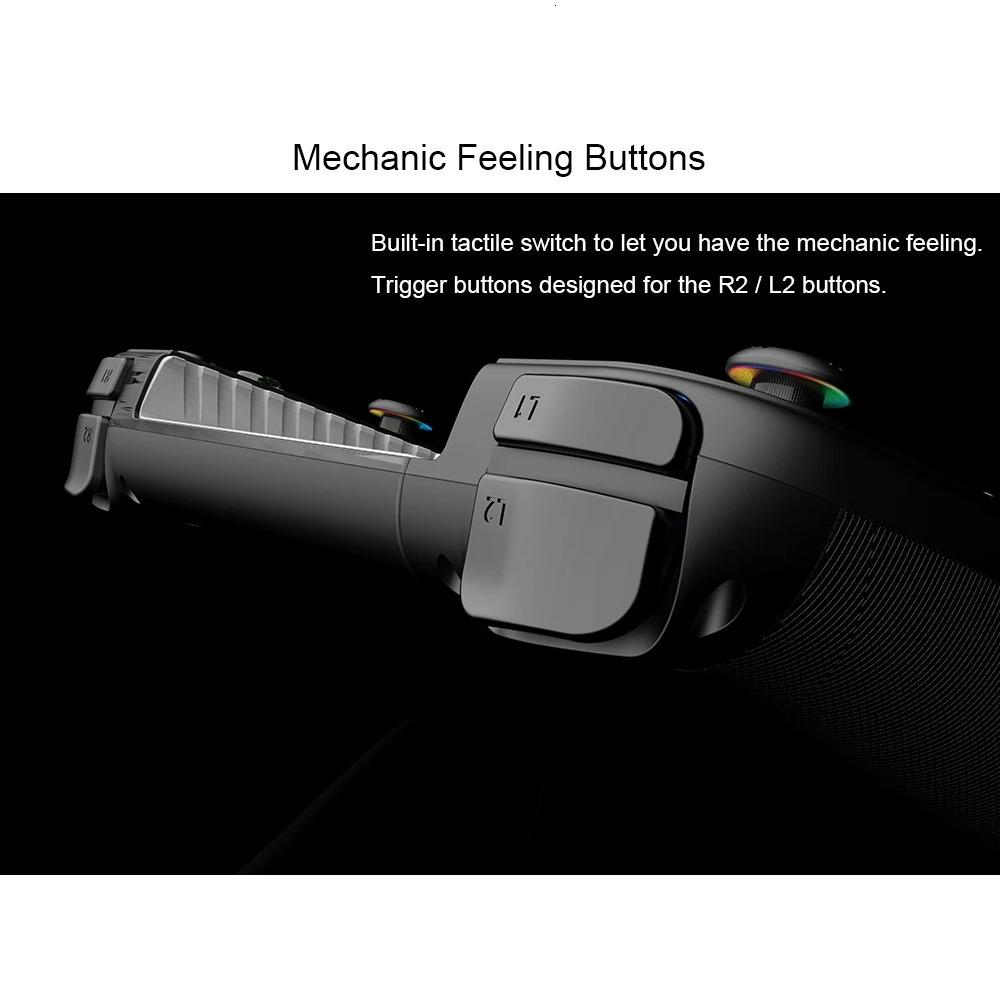 Mobile Game Controller for and Android with RGB LightSupport Play PS Remote Xbox Cloud More 240418