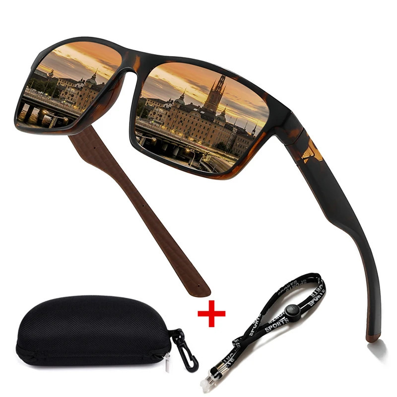 Driving Polarized Glasses Camping Cycling Polarized Sunglasses Sports UV 400 Colorful Outdoor Fishing Glasses Men Women 240504